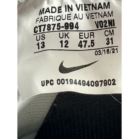 Men\'s Nike Air Force 1 Low Nike ID By You Custom White/Pink/Green Sneakers Sz 13 main image 12